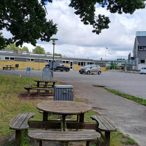 Foto af mødestedet.