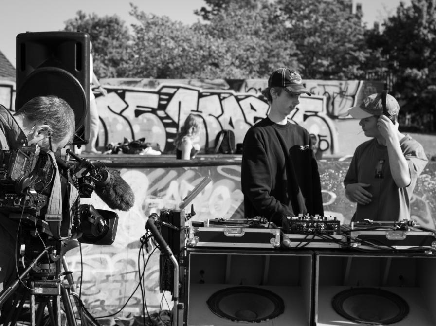 Foto fra Næver Tell Festival 2025. Fotokreditering: Lea, Næstved Bibliotek og Borgerservice.